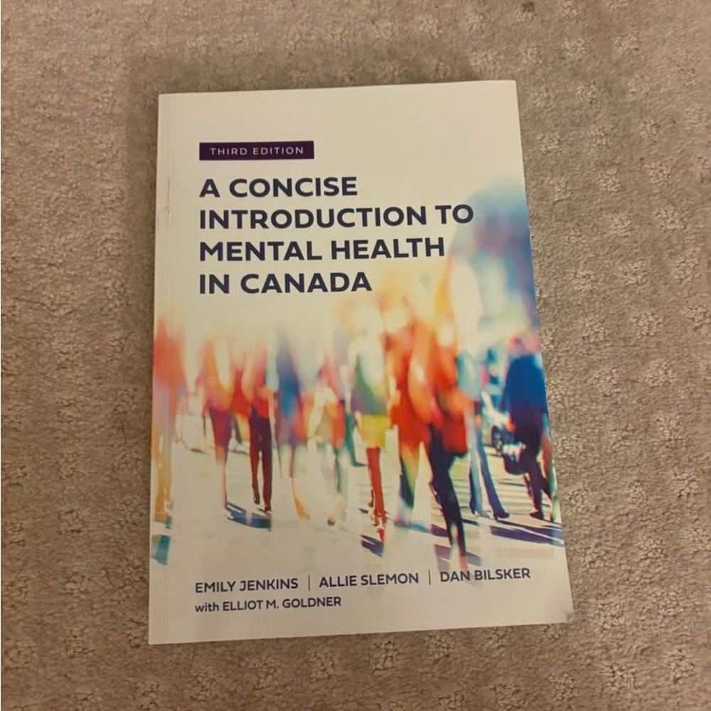 A Concise Introduction to Mental Health in Canada Book